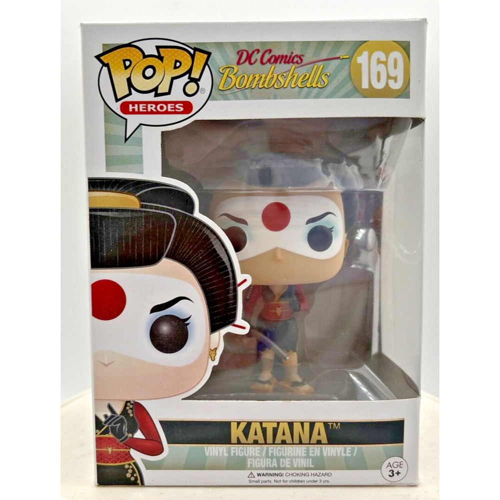 Funko Pop! DC Comics Bombshells Katana #169 F11‎